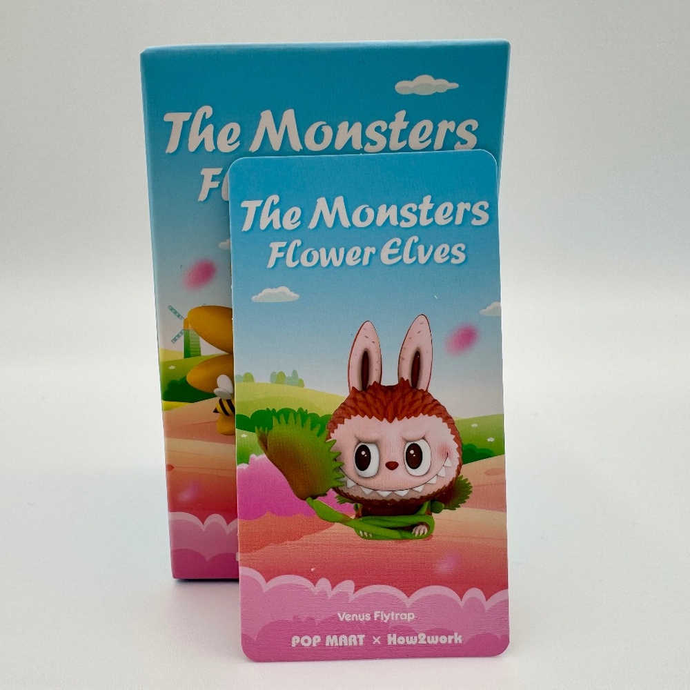 Pop Mart Labubu The Monsters Flower Elves Series Blind Box – Venus Flytrap